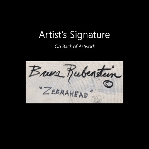 Bruce Rubenstein: Zebrahead image 9